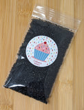 Black Sugar Cake Sprinkles