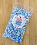 Blue Mixed Cake Sprinkles