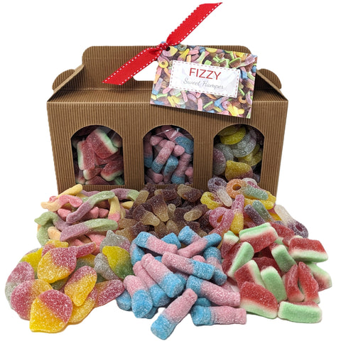 Fizzy Sweet Kraft Hamper Box