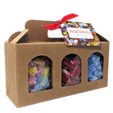 Vegetarian Sweet Kraft Hamper Box